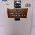 Hanes Vtg94  Absolutely Ultra Sheer Controlntop Style 707 Charcoal Size C Photo 0