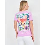 ZARA NWOT   X DISNEY BAMBI T SHIRT PURPLE SMALL Photo 2