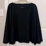 Ann Taylor  Classic Black Top with Sleeve Slits Photo 0