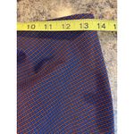 Babaton Aritizia‎  Jethro Skirt in Blue Mini Grid Wrap Style Front Size 2 XS Photo 8