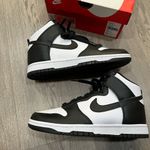 Nike  Dunk High Black White Panda Size 9 DD1869-103 Womens Brand New Photo 5