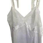 Vintage Lace Floral Slip Dress White Size L Photo 1