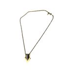 Trifari  gold and diver toned arrow necklace Photo 11