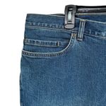 Carhartt SZ 26W Blaine Jeans Straight Leg Rugged Flex Stretch Zip-Fly Blue Women Photo 1
