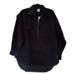Aerie offline by oversized corduroy pullover jacket women dark grey xsmall xs Photo 1