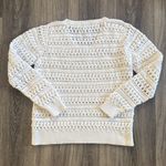 Boden Cream Textured Women's Sweater Open Knit 14 Photo 1