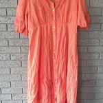 Johnny Was  Orla Puff Sleeve Embroidered Shirt Dress Large Oversized fit Photo 5