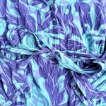 Banana Republic  Blue and Green Midi Dress size 2 Photo 7