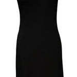 Gap Vintage  Y2K Midi Dress Sleeveless Black Whimsygoth Witchy Goth Photo 0