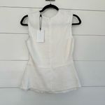 Theory Women’s Ivory Seamed Shell Tank Top New NWT Photo 1