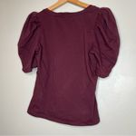 English Factory Pleated Puff Sleeve Top Size Small Photo 3