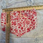 Princess Polly  Juliette Bustier Womens White‎ Pink Floral Cropped Bustier Size 4 Photo 7