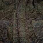 NYDJ  open front cardigan size Medium long cool colors pockets Photo 2