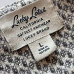 Lucky Brand  Women’s Grey Soft and Cozy Long Shacket Zip‎ Up Size Large EUC Photo 9