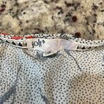 Jolt  Red Floral Tie-Front Blouse Photo 1