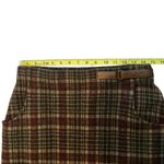 Double RL RRL Fringe Plaid Wool Skirt, Sz 4 Photo 10
