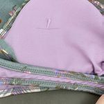 No Boundaries Bikini Set Floral Sage Green Pink Corset Flutter M Top L Bottoms Photo 6