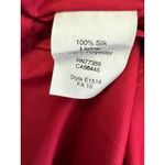 Madewell Fable Romantic Red Silk V Neck Casual Preppy Lightweight Dress size 2 Photo 2
