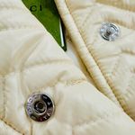 Gucci Chevron Marmont Quilted Belted Jacket Photo 6