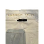 American Eagle  Distressed White Skinny Jeans | Next Level Stretch Size 8 Regular Photo 3