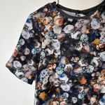ZARA  Woman Floral Print Short Sleeve Top‎ Blouse Size XS Photo 3