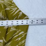 Jason Wu linen blend Silk trim Palm Print Halter Dress Green Size 10 no belt Photo 1