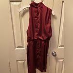 Blythe Dress Burgundy NEW WITH TAGS Size L Photo 3