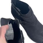 Eileen Fisher Women’s List Black Leather Peep Toe Bootie size 11 Photo 6