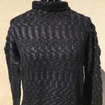 Velvet by graham spencer black & silver sweater 1 Size M Photo 1
