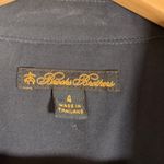 Brooks Brothers Safari Navy Blue Double Breasted Belted Shirtdress Size 4 career Photo 2