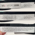 Victoria's Secret VSX Sport Racerback Bra Stripe Colorblock Green Purple Black Lightly Lined 34C Photo 6