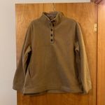 J.Crew Womens Pullover Sweater Button Front Camel Sherpa Tunic NWT Size Large Photo 8
