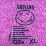 Nirvana Nevermind Grunge Band Mineral Wash Crewneck Sweater Size Extra Large Photo 3