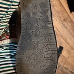 BEARPAW  Emma Tall Classic Black Boots Suede Fur Lined Size 8 Photo 10