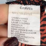 Carven Orange and Black Twist Racerback Top SZ L Size L Photo 5