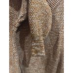 Zenana Outfitters Womens L Sweater Brown Marled V Neck Long Sleeve Knit Pullover Photo 3