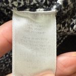 Talbots  Houndstooth Sweater Top Women's Size M Black White Long Sleeve Pockets Photo 7