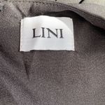 Lini Stella black sequin long sleeve jumpsuit XS Photo 6