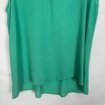 Adrienne  Sleeveless Career Wear Green Top Size M Photo 3