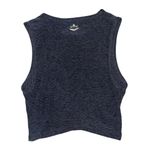 Beyond Yoga  grey twist side high neck tank top women’s size small Photo 1