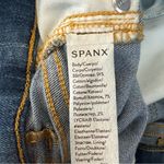 Spanx Women’s Seamed Front Wide Leg Pull On Stretch Jeans Vintage Indigo Size XL Photo 9