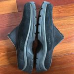 Teva  Black Suede Mules Clogs Zipper Size 9 Fall Y2K Comfort 6447 Fall Loungewear Photo 2