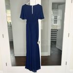 Show Me Your Mumu  Emily Empire Maxi Dress Rich Navy Crisp Photo 3