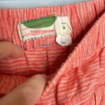 Anthropologie 100% Linen Tapered Salmon Pants Size Small Photo 5