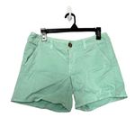 American Eagle Midi Stretch Shorts mint green women’s 6‎ Photo 0