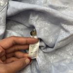 Marine layer  Carlin Floral Button Down Shirt Blue S EUC Cottage Boho Romantic Photo 5