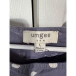 Umgee  USA Polka Dot Short-Sleeve Tunic Dress With Belt & Ruffle Details Photo 5