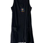 Miro Vintage 90s Women's Size XL Black‎ 100% Cotton Puerto Peñasco Mexico Dress Black Photo 0