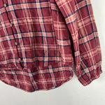 Madewell  V-Neck Button-Down Shirt in Stratfield Plaid Size XS EUC L2729 Photo 5