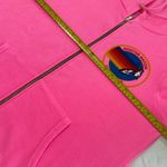 Aviator Nation  Full Zip Hoodie Unisex Neon Pink Long Sleeve Pockets Logo Print L Photo 9
